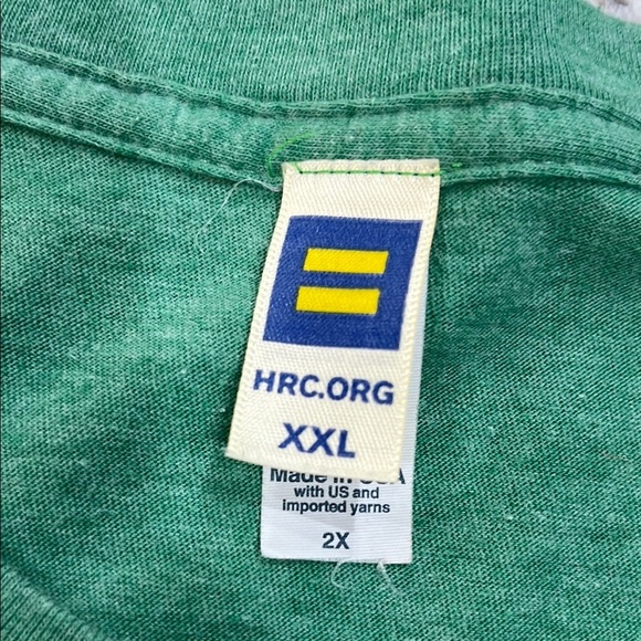 Lot of 2 Pride HRC Graphic Tees from Human Rights Campaign. Sold Together. - Picture 3 of 11